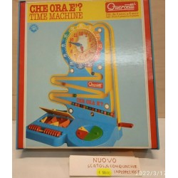 Che ora è? Time Machine Quercetti Gioco Educativo Vintage