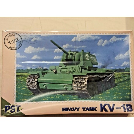 Russian KV1B Heavy Russian Tank WWII - Plastic Model Kit 1/72 PST 72014