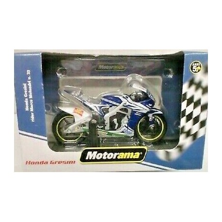 M.Melandri Honda RC 212 V -33 Die Cast Model Scala 1/16 Motorama