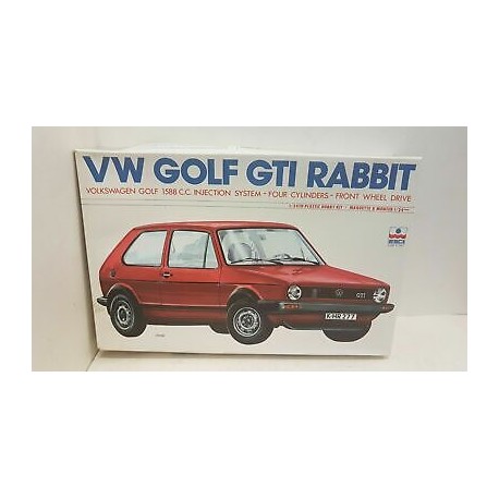 Volkswagen VW Golf GTI Rabbit  Model Kit Plastic 1:24  Esci N°3006