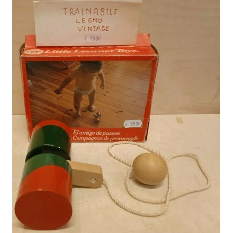 Trainabile in Legno Prima infanzia Little Learner Toys Vintage