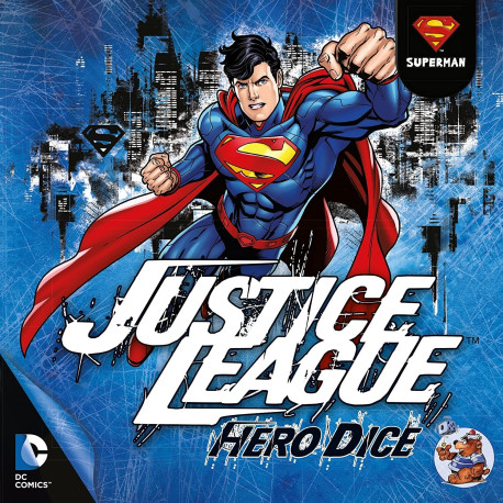 Justice League Hero Dice Gioco da Tavolo in Italiano Ghenos