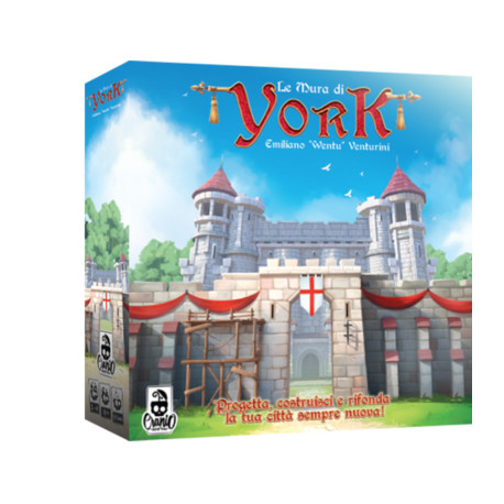 Le mura di York - Gioco da Tavolo in Italiano Cranio Creations