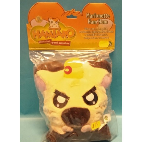 Hamtaro Marionetta Cricetino Personaggio Giapponese Collezione Sigillato Vintage