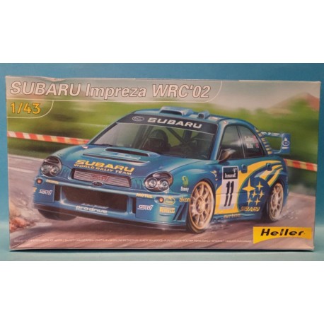 Subaru Impreza WRC'02 Plastic Model Kit 1/43  Cod 80199 Heller