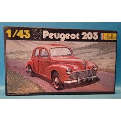 Peugeot 203 Plastic Model Kit 1/43  Cod 160 Heller