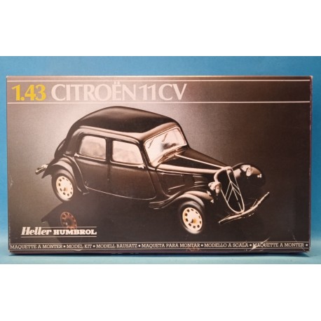 Citroen 11 CV  Plastic Model Kit 1/43 Cod 80159 Heller