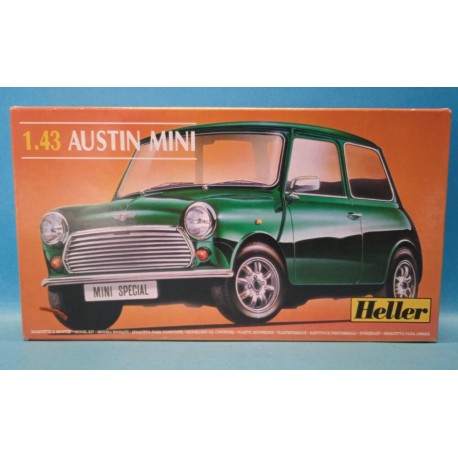 Austin Mini Plastic Model Kit 1/43 Cod 80153 Heller