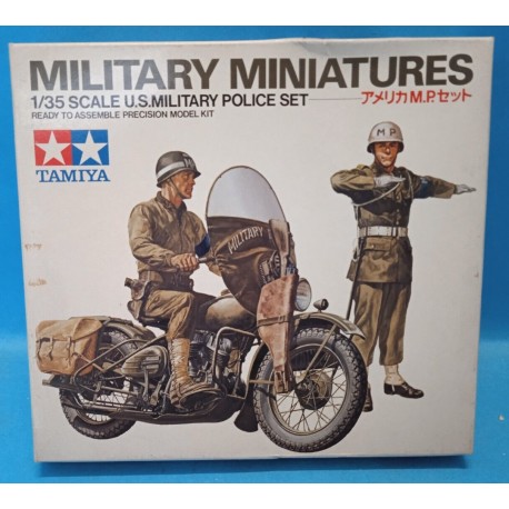 Military Miniature US Military Police Set Scala 1/35 Item MM184-200 Tamiya