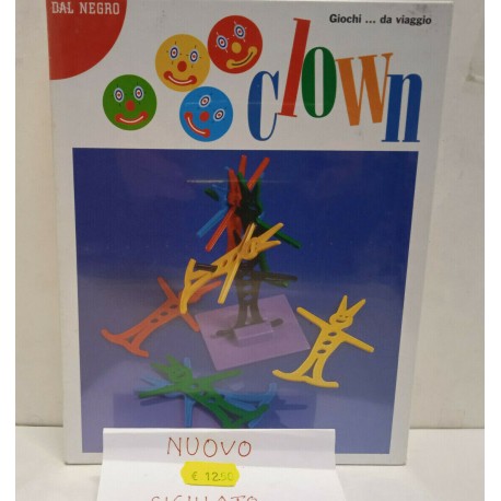 Clown Giochi da viaggio Dal Negro  Gioco  in italiano Vintage