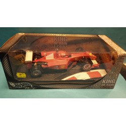 Ferrari F2001 King of Rain  Die Cast Model 1/18 Hot Wheels Racing