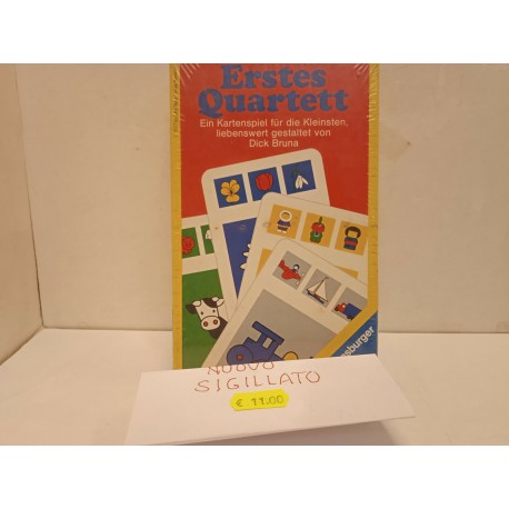 Erstes Qauartett Gioco da tavolo Ravensburger Vintage