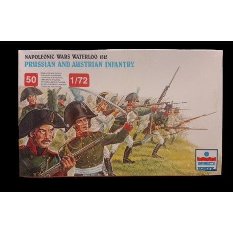 Napoleonic Prussian-Austrian Infantry Soldatini 1/72 Plastic Esci/Ertl P-226