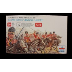 Napoleonic British Cavalry Scots Grey  Soldatini 1/72 Plastic Esci/Ertl P-217