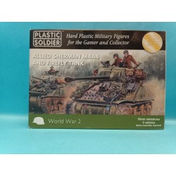 Allied Sherman M4A44 Firefly Tank Plastic Model Kit 15mm Plastic Soldier