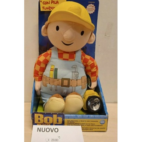 Bob the Builder Personaggio Morbido Elettronico Giochi Preziosi Vintage