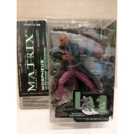 Matrix Series  Action Figure Morpheus Matrix Reloaded McFarlane 