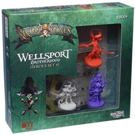 Rum & Bones Expansion Wellsport Brotherhood Heroes set-1 CMON Multilanguage