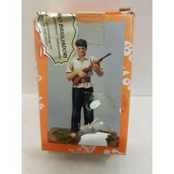 Metal Figure Soldier N°196 1/35 Belgo Models Vietcong soldatino