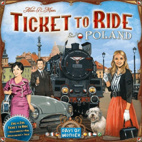 Ticket to Ride Polonia espansione Gioco da Tavolo in italiano - Asmodee