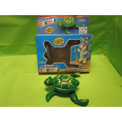 Mr Friendly Turtle Tartaruga Non funzionante con scatola Globo Vintage Nuovo