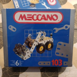 Meccano RUSPA Costruzioni in Metallo N 103 VINTAGE anni 90