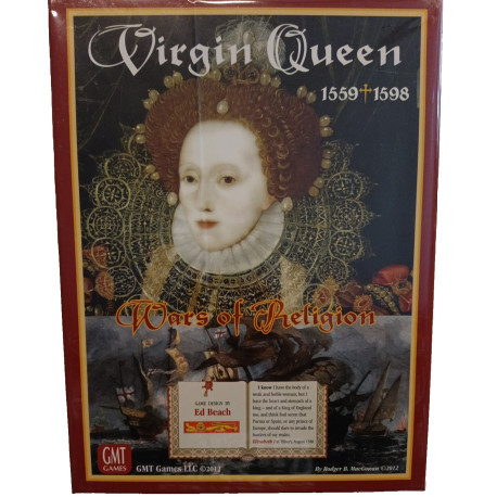 Virgin Queen 1559-1598 1st. Printing (English Version) GMT Games Wargame