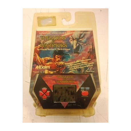 Acclaim Handheld Videogioco Wizard & Warriors 1989