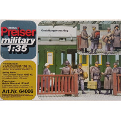 Home Leave German Reich 1939-1945 - Art 64006 Model Plastic 1/35 Preiser