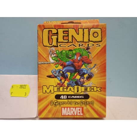 Genio cards Mega Deck 40 Cards  MARVEL