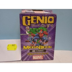 Genio cards Mega Deck 40 Cards  MARVEL