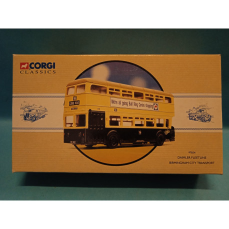 Daimler Fleetline Birgmingham City Die Cast Model 1/50 N 97824 Classic Corgi
