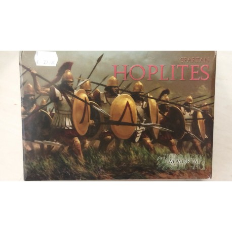 Spartan Hoplites  Figures Soldiers Plastic 28 mm  Immortal Miniature