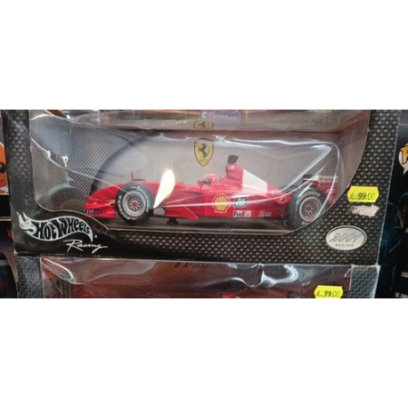 Ferrari F2001 M.Schumacher -1 Die Cast Model 1/18 Hot Wheels Racing Mattel 50202
