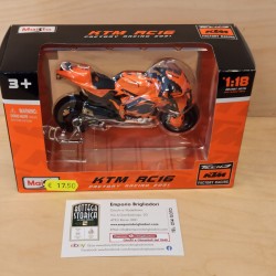 KTM RC16 Tech 3 Factory Racing 2021 9 Danilo Petrucci Die Cast Model 1/18 Maisto