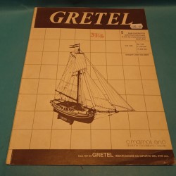 Gretel disegni Costruttivi Modellismo Navale Art 3306 Mamoli Snc