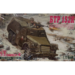 BRT 152K Troop Carrier URSS - plastic kit 1/72 Omega-K
