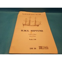 HMS Neptune SM58  disegni Costruttivi Modellismo Navale  Corel