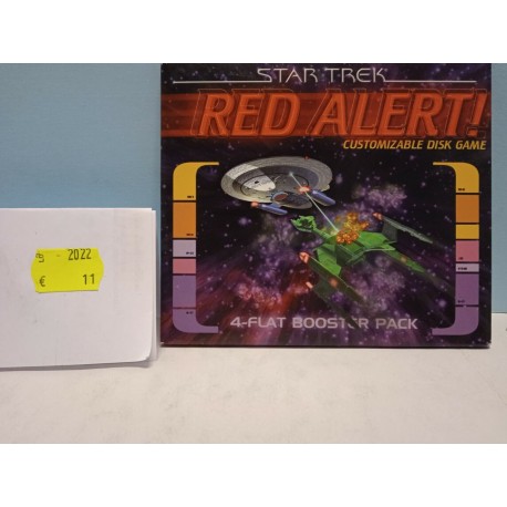 Star Trek Red Alert 4 Flat Bloster Game Disk Game Plast Unicorn Games