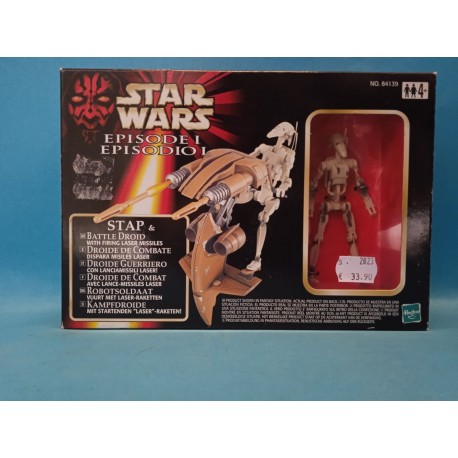 Star Wars Episode I Stap e Battle Droid Action Figure N 84139 Hasbro