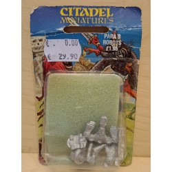 Citadel Miniatures Para 3 Robots Miniature Vintage Nuove