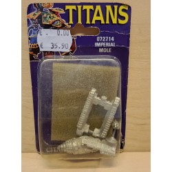 Titans 072714 Imperial Mole Miniature Vintage Nuove