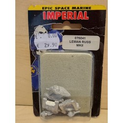 Epic Space Marine Imperial 076041 Leman Russ MKII Miniatures  Vintage Nuove