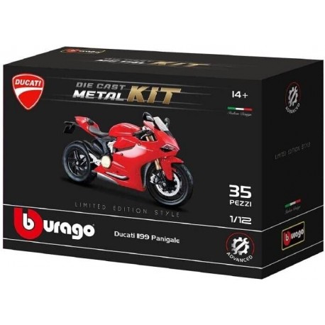 DUCATI 1199 PANIGALE  - BIKE - Die-Cast Model Kit  1/12 Bburago Burago