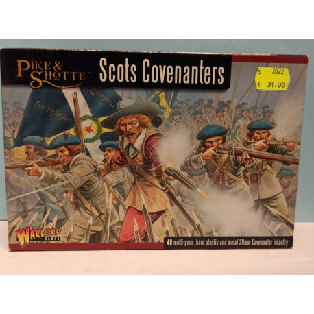 Scots Covenanters Pike e Shotte Figures Soldiers 28mm Warlord Games