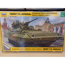 TBMP T 15 Armata Tank Model Plastic Kit N° 3623 Scala 1/35 Zvezda 