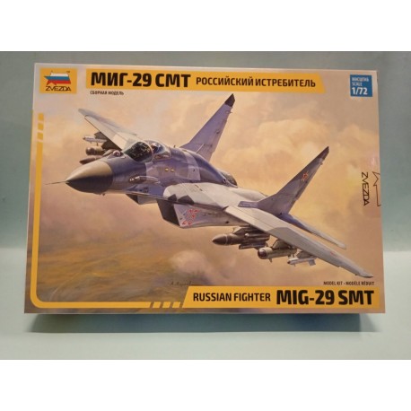 Russian Fighter Mig 29 SMT Scala 1/72 Plastic Model Kit  N° 7309 Zvezda