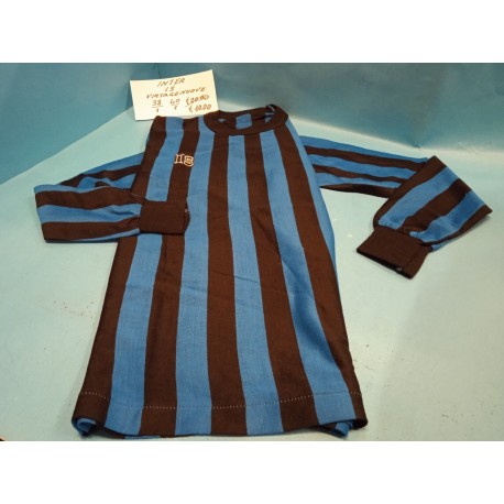 Set 2 Maglie da Calcio Stile  Inter TG*0 (38)+TG*1 (40) da bambino