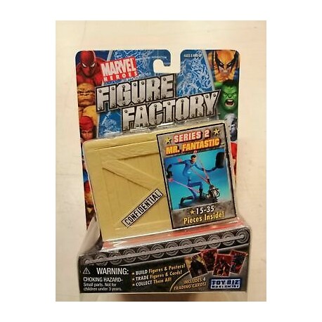 Marvel Heroes - Figures Factory - Serie 2  - Mister Fantastic- Action Figure