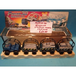 Power 30 Wheeler 4x4 a Frizione Mezzo Spaziale Vintage Nuovo